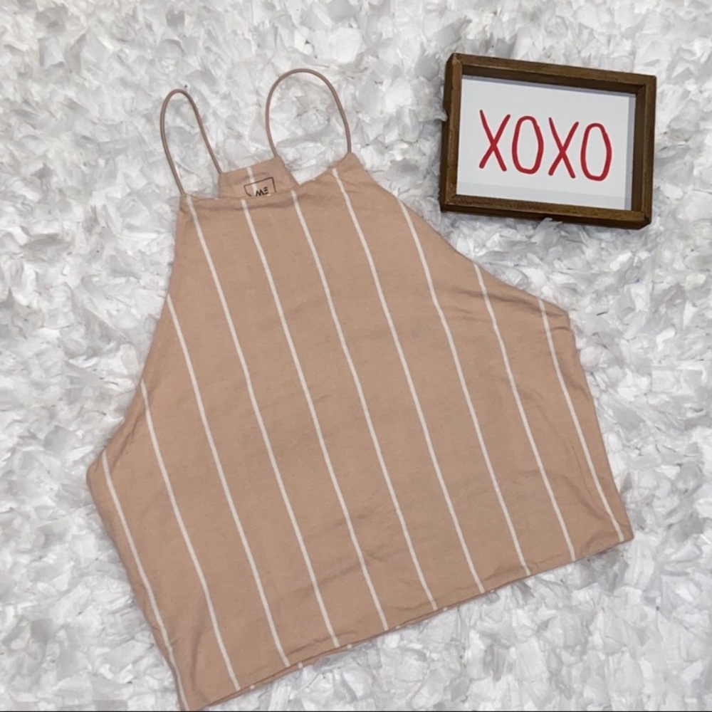 PACSUN✨ Pink and White Top✨